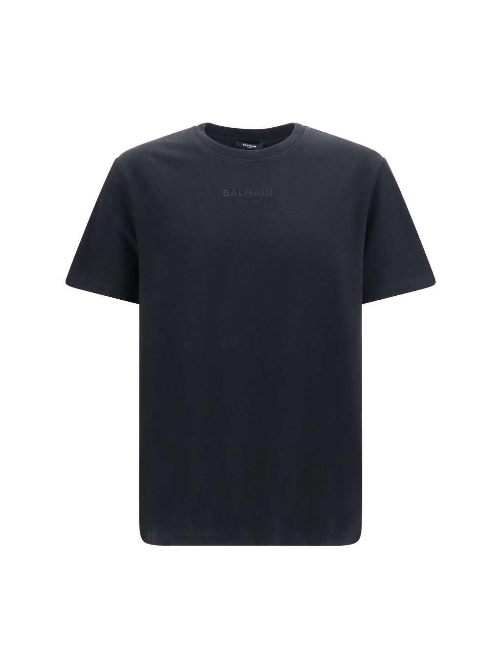 Balmain Men Embroidered Logo T-Shirt