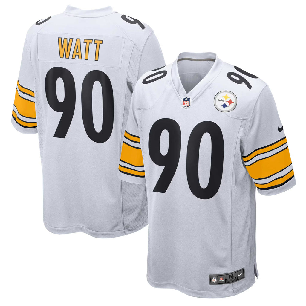 Pittsburgh Steelers T.J. Watt White Game Jersey