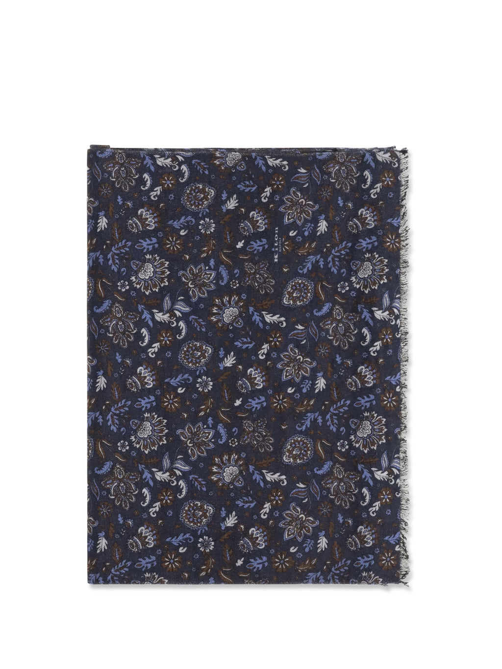 Kiton Men Paisley Patterned Scarf