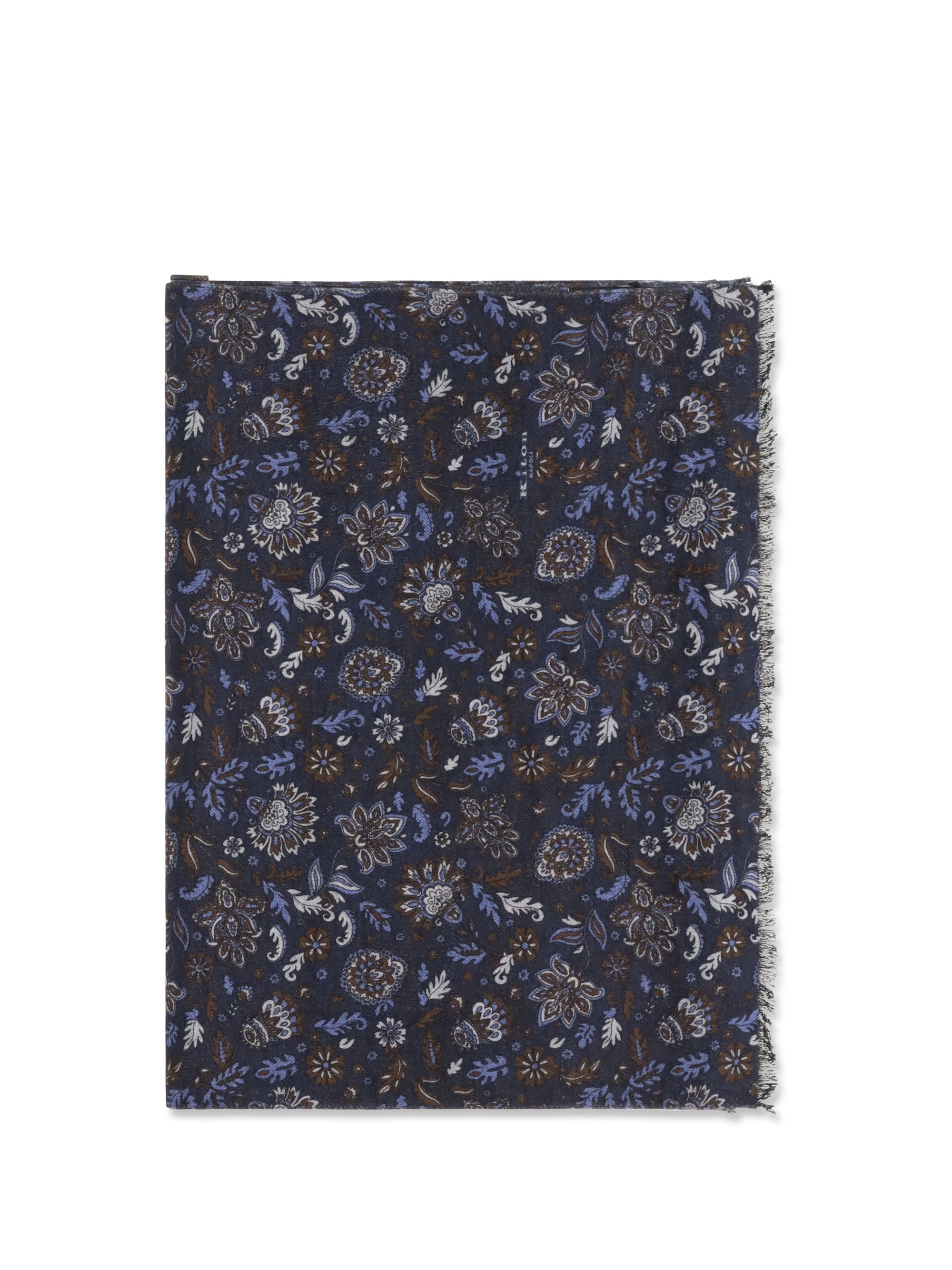 Kiton Men Paisley Patterned Scarf