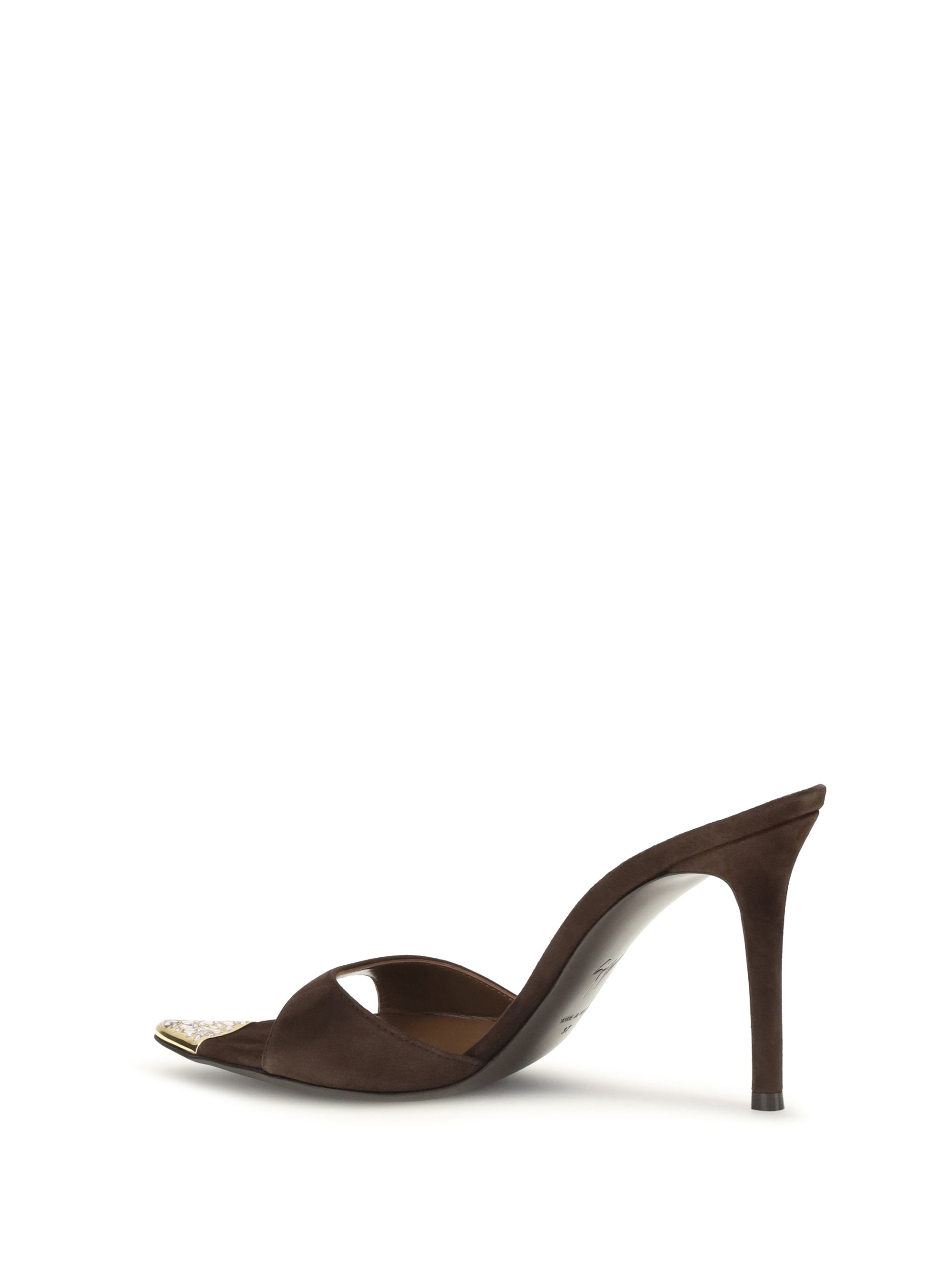 Giuseppe Zanotti Women Intrigo Jewelry Mules Sandals