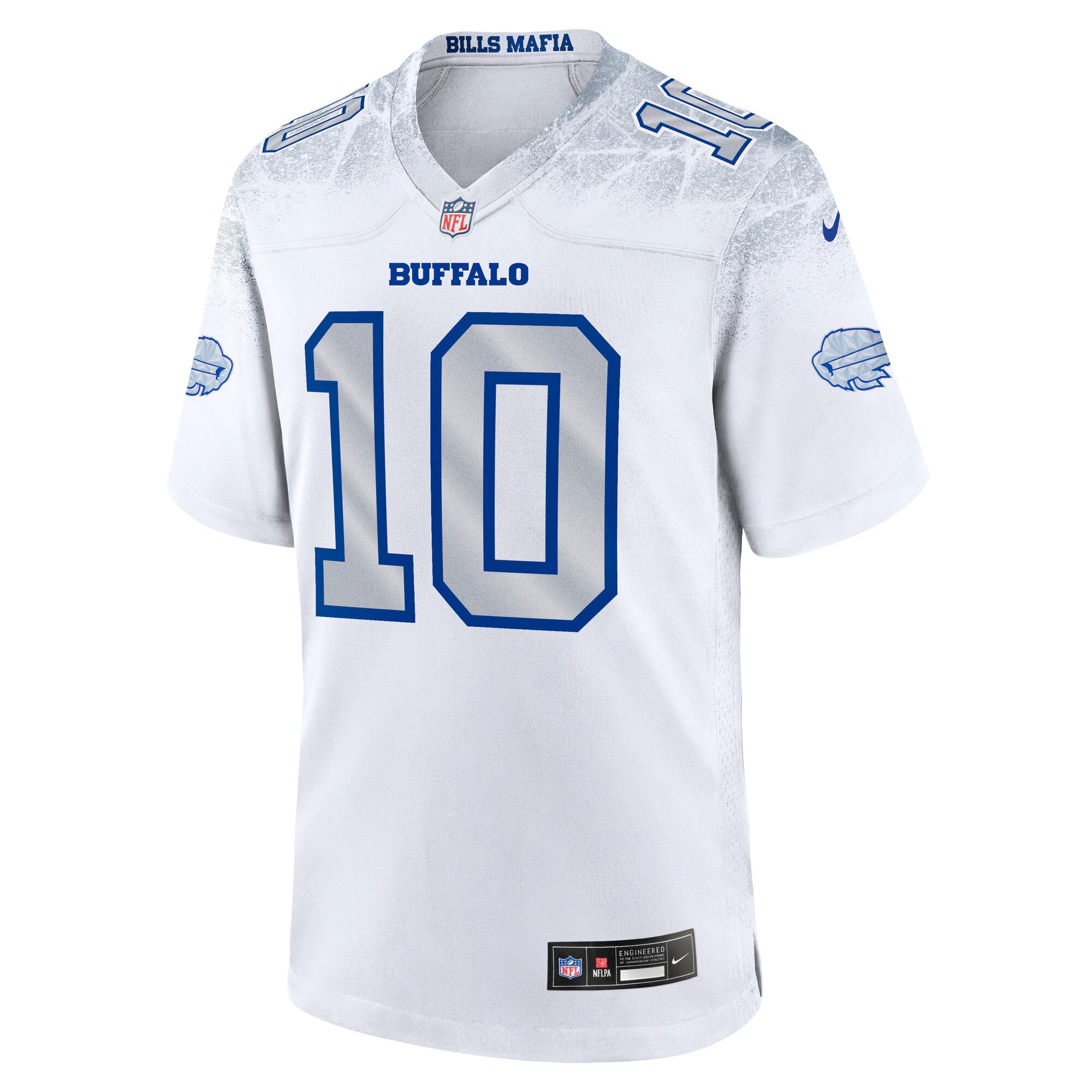 Buffalo Bills Khalil Shakir White 2025 Rivalries Collection Game Jersey