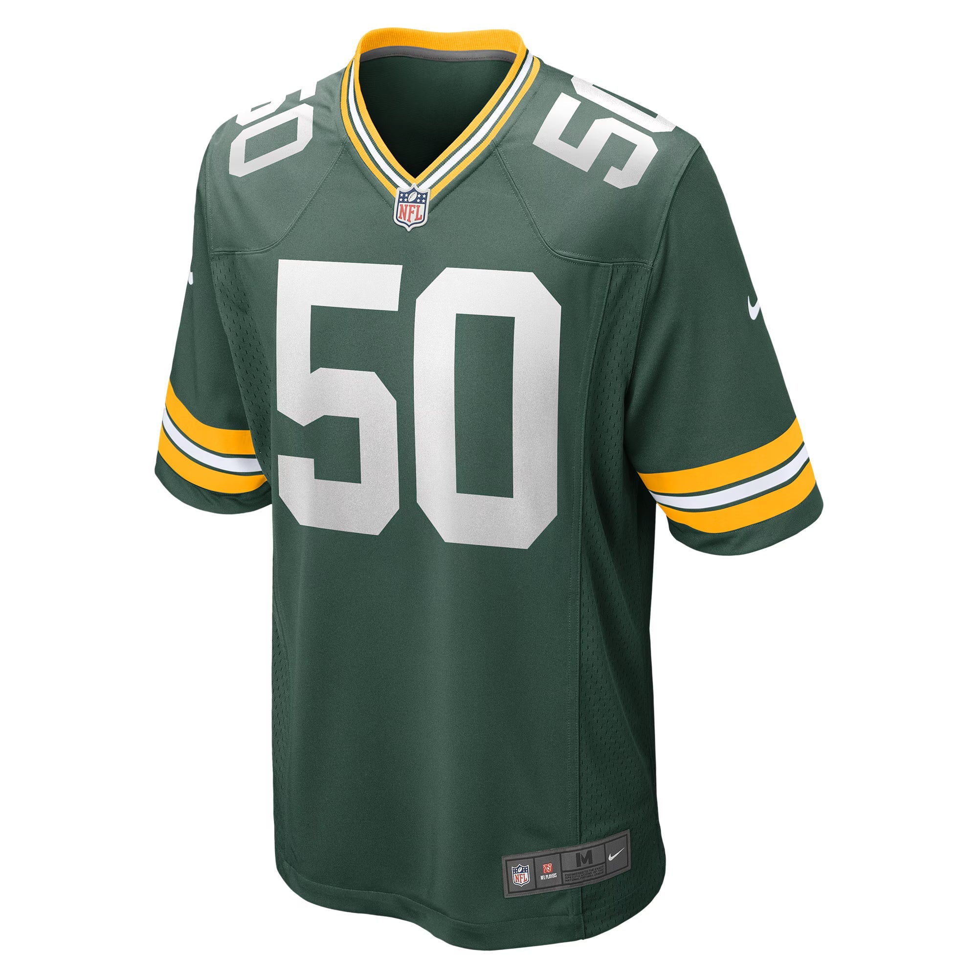 Green Bay Packers Zach Tom Green Game Player Jersey