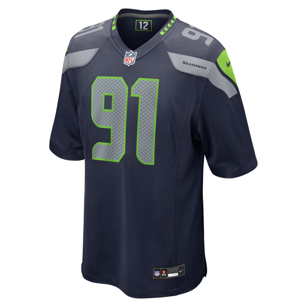 Seattle Seahawks Byron Murphy II College Navy Player Game Jersey