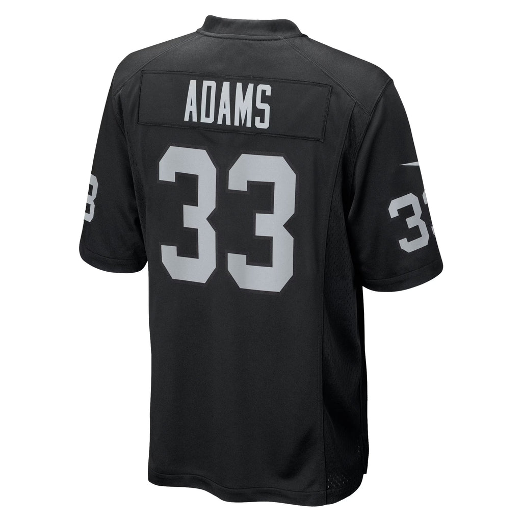 Las Vegas Raiders Jamal Adams Black Team Game Jersey