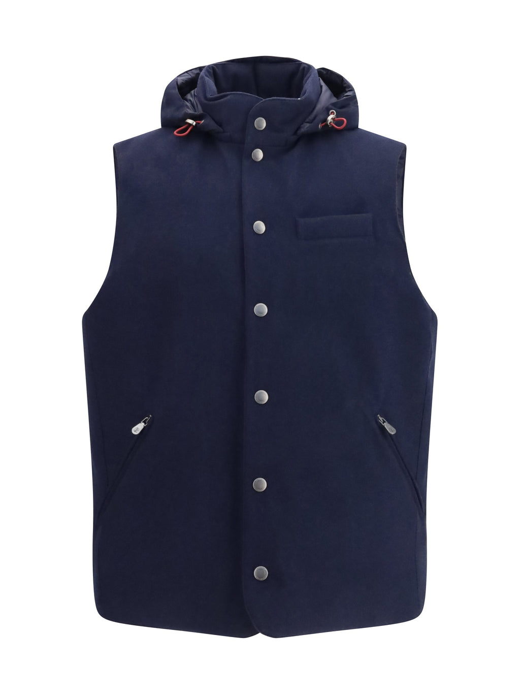 Brunello Cucinelli Men Wool Down Vest