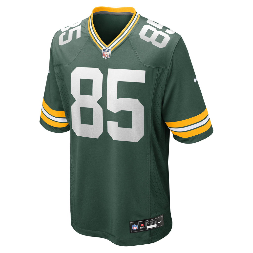 Green Bay Packers Tucker Kraft Green Game Jersey
