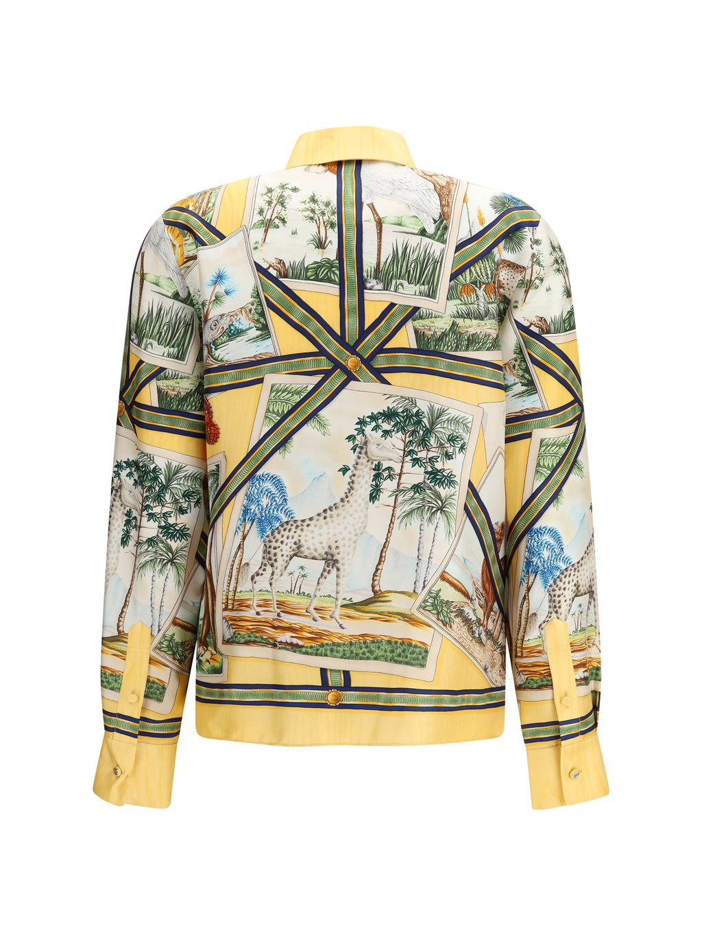 Gucci Women Silk Twill Shirt