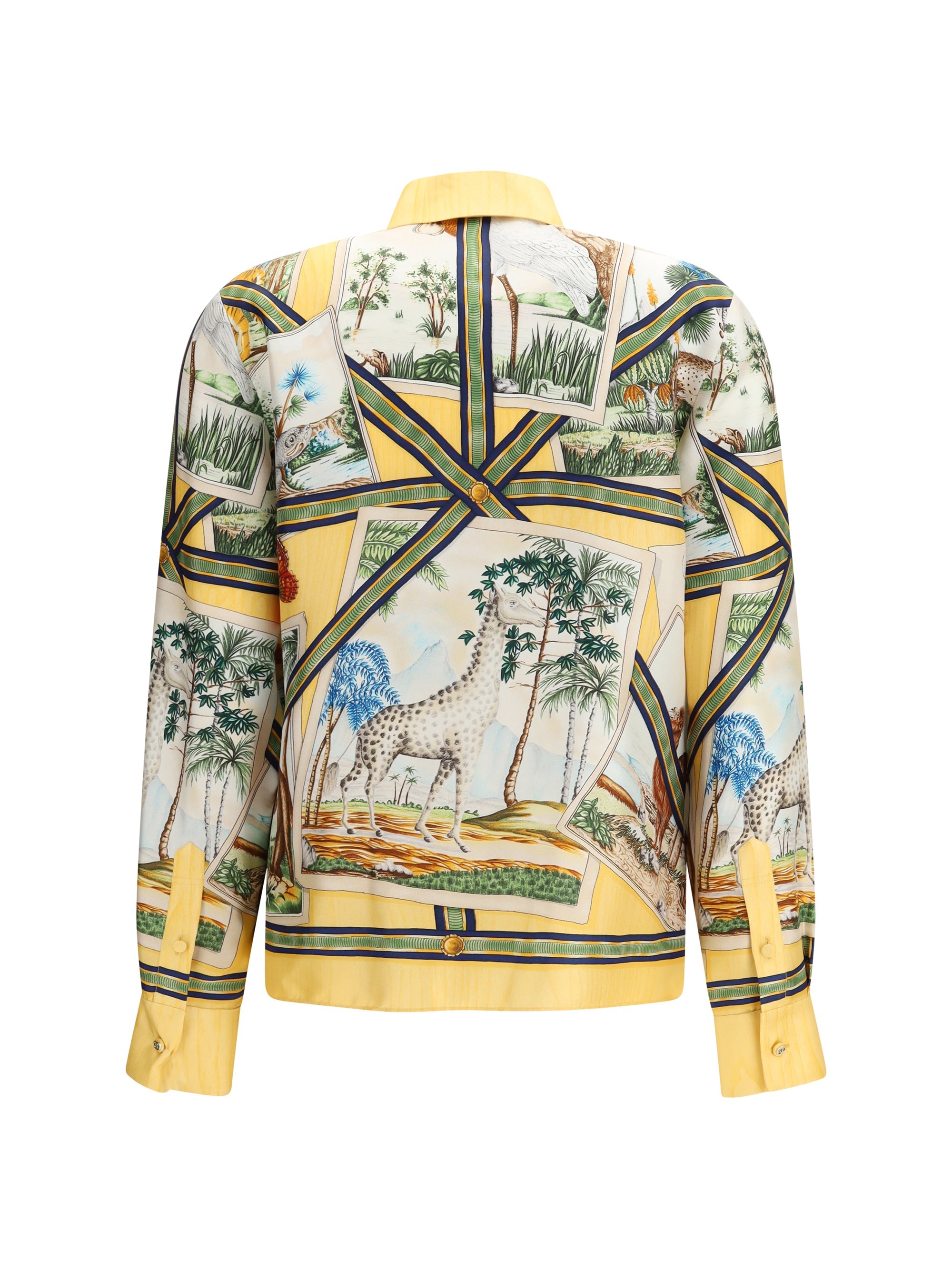 Gucci Women Silk Twill Shirt