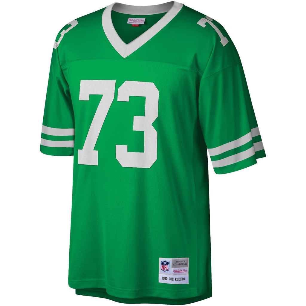 New York Jets Joe Klecko Mitchell & Ness Kelly Green Legacy Replica Jersey