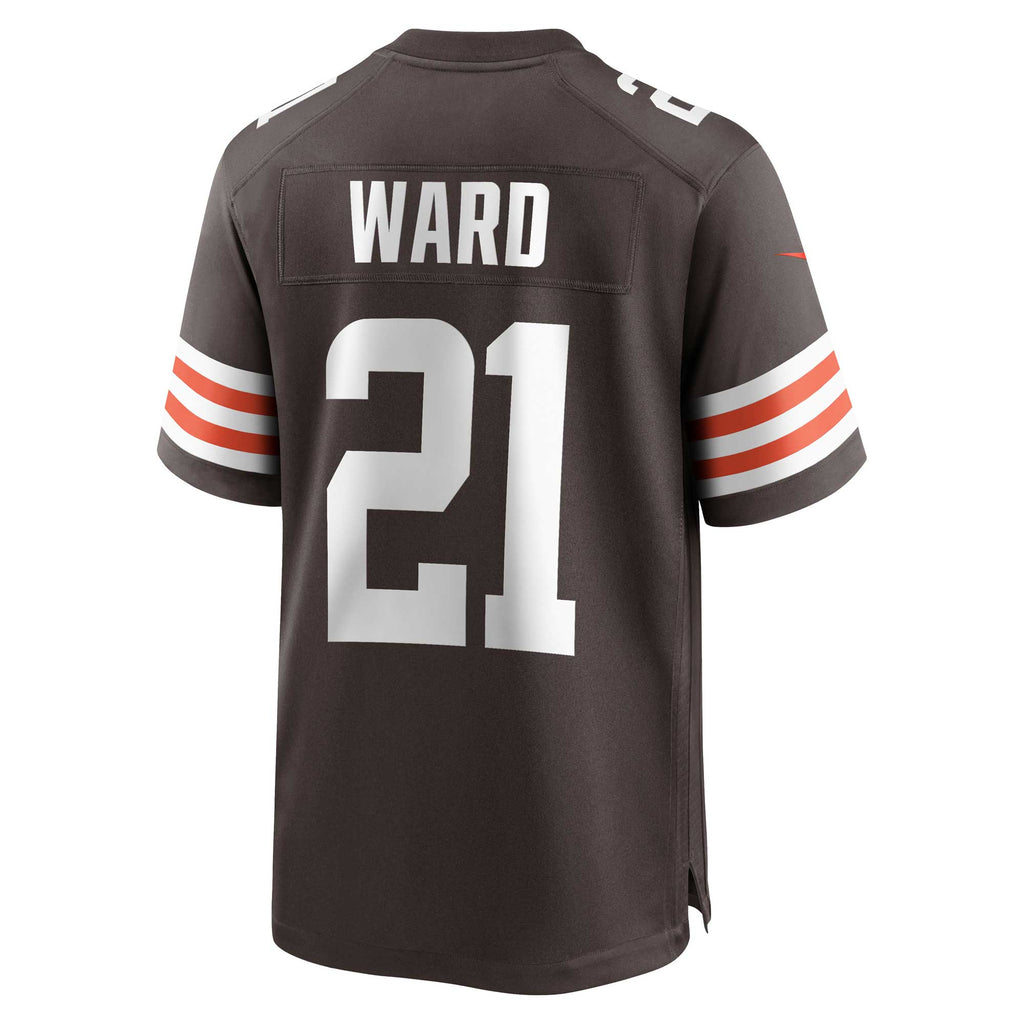 Cleveland Browns Denzel Ward Brown Game Jersey