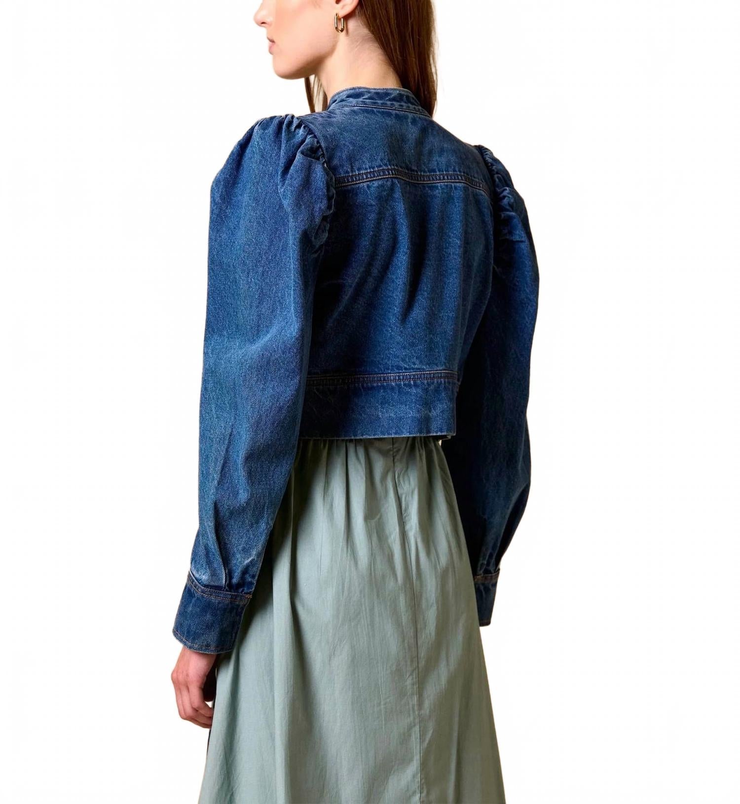 Women's Damien Jacket In Medium Denim