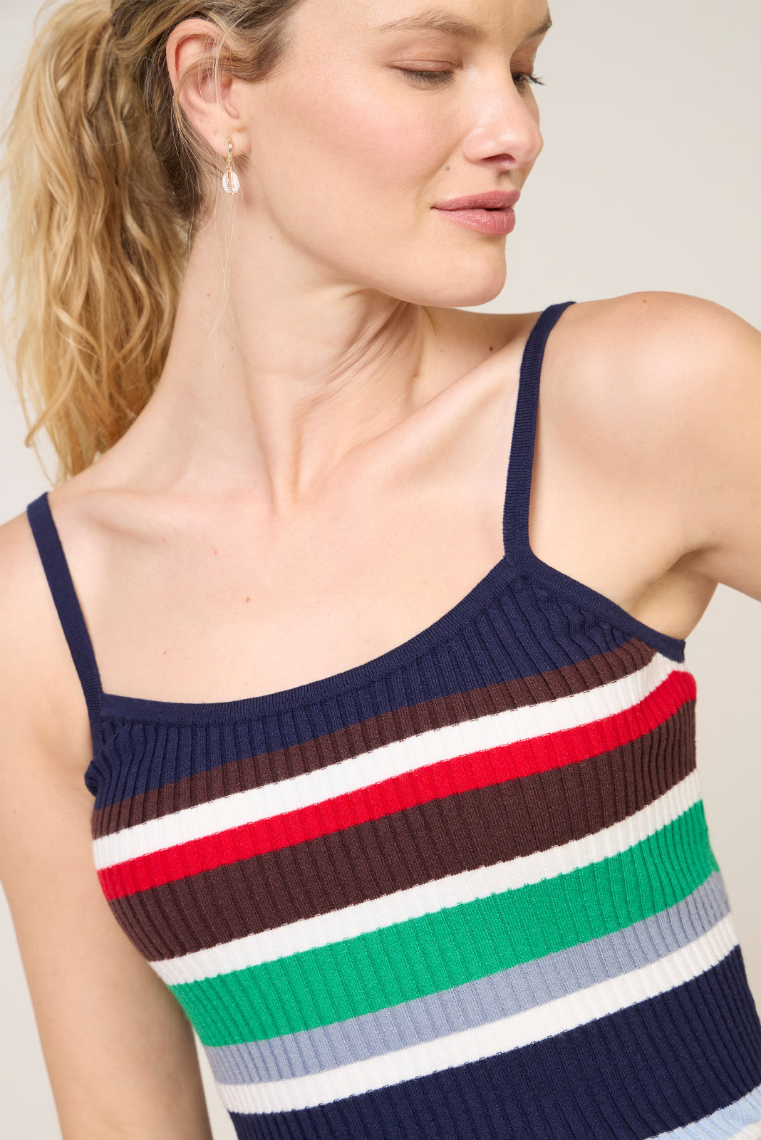 Women's Alyssa Stripe Twin Set Tank Top