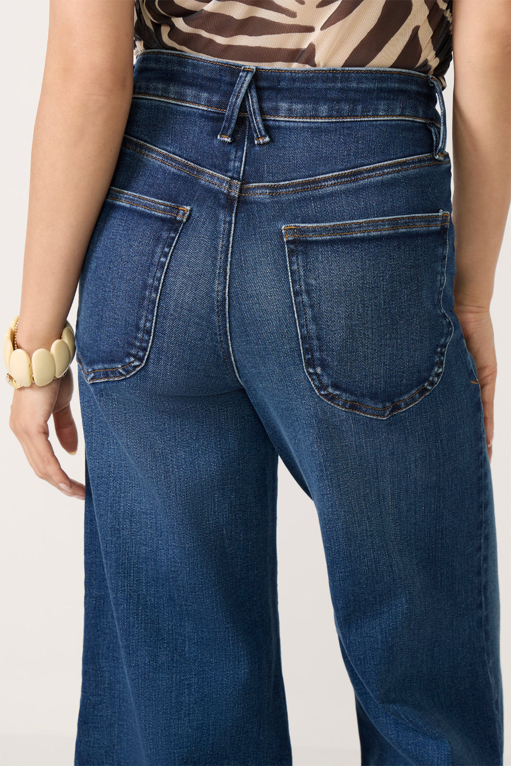 Women's Petite Waist Palazzo Jean