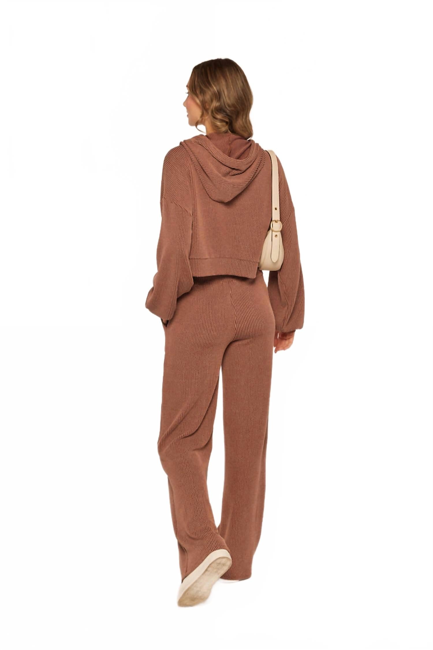 Eloise Hoodie In Chocolate