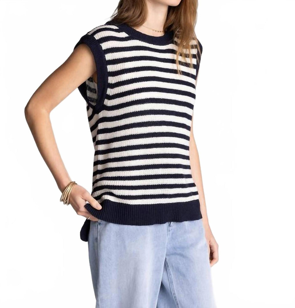 Orta Tank Top In Navy