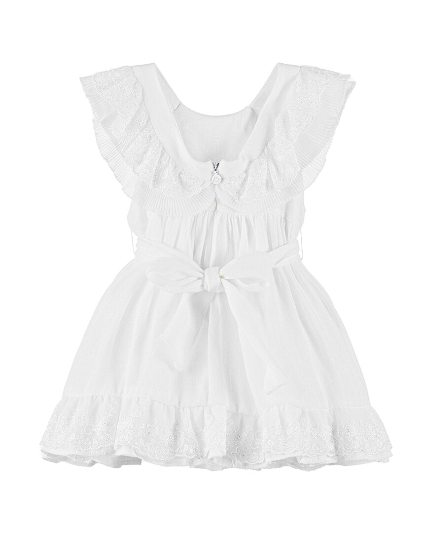 Mayoral Floral Applique Summer Dress