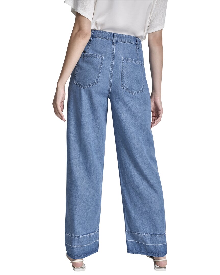 DKNY Belted Front Seam Pant