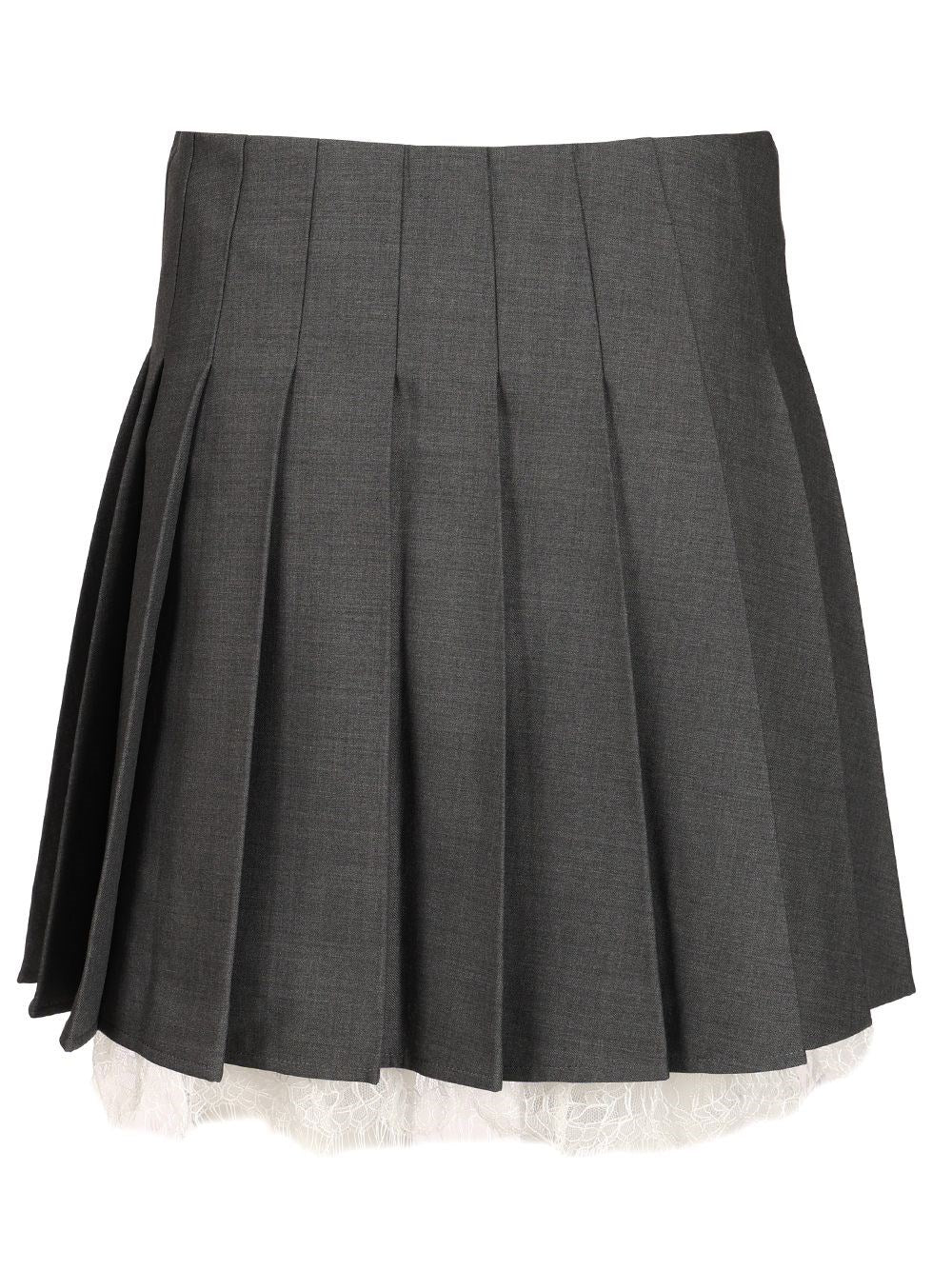 Self-Portrait Women Pleated Miniskirt