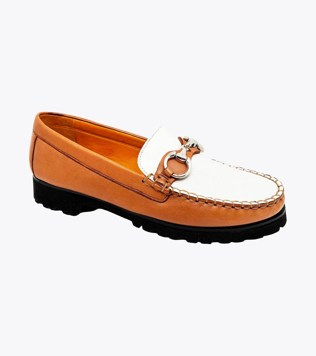 Women's Soho Loafer In Shell/white True Glove