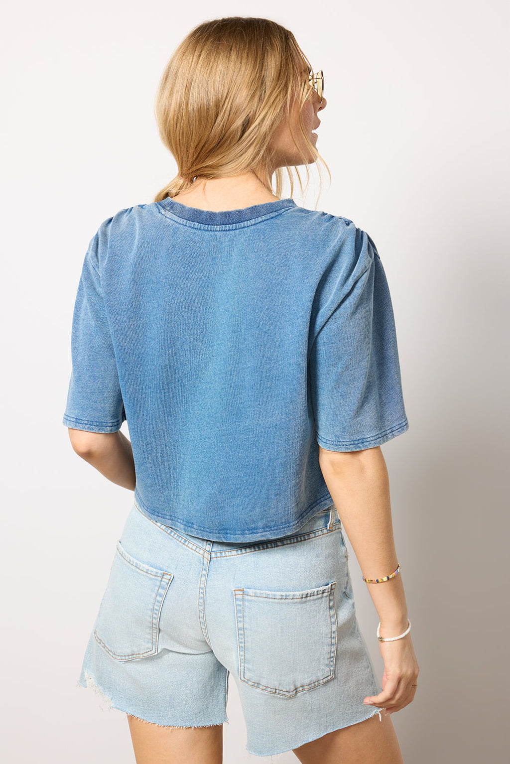 Women's Escape Knit Denim Sweatshirt