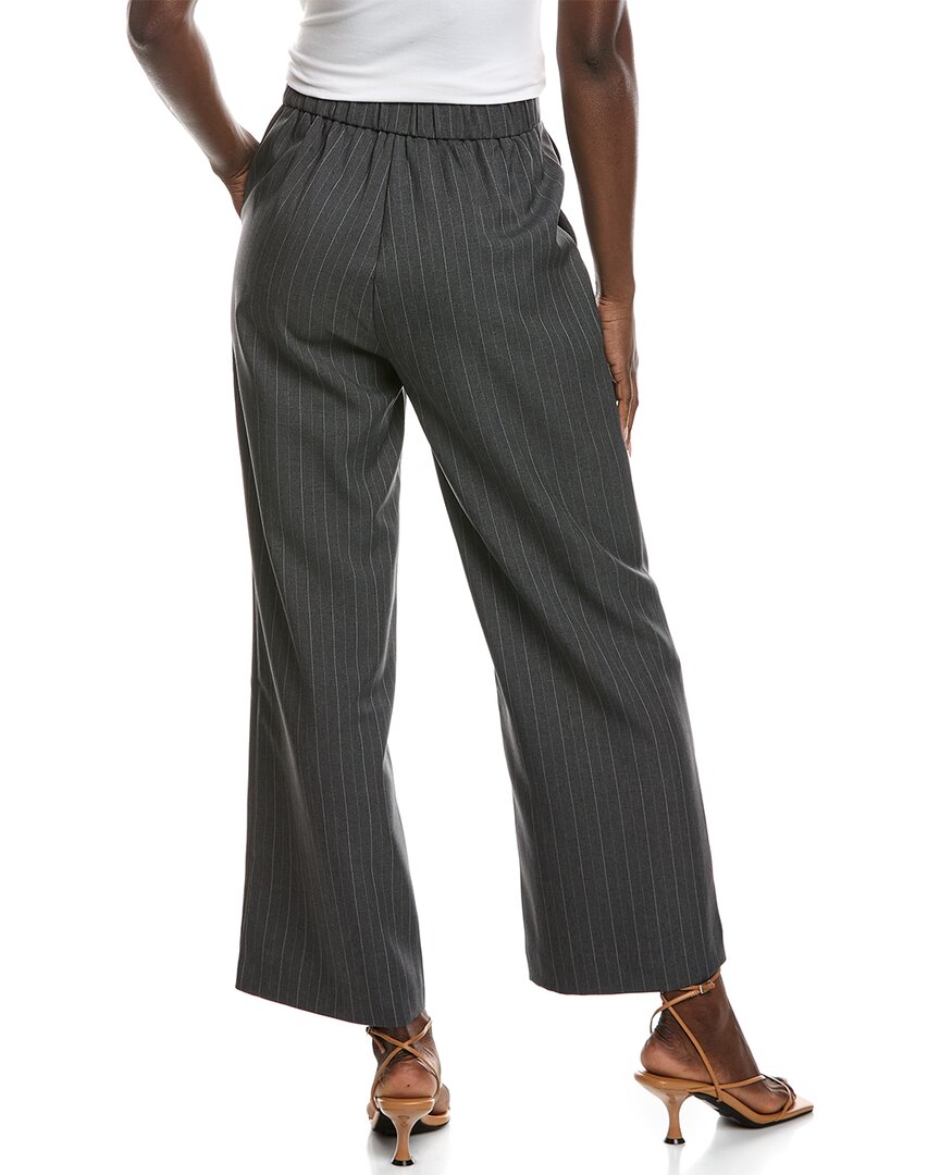 Gracia Elastic Back Straight Fit Casual Pant