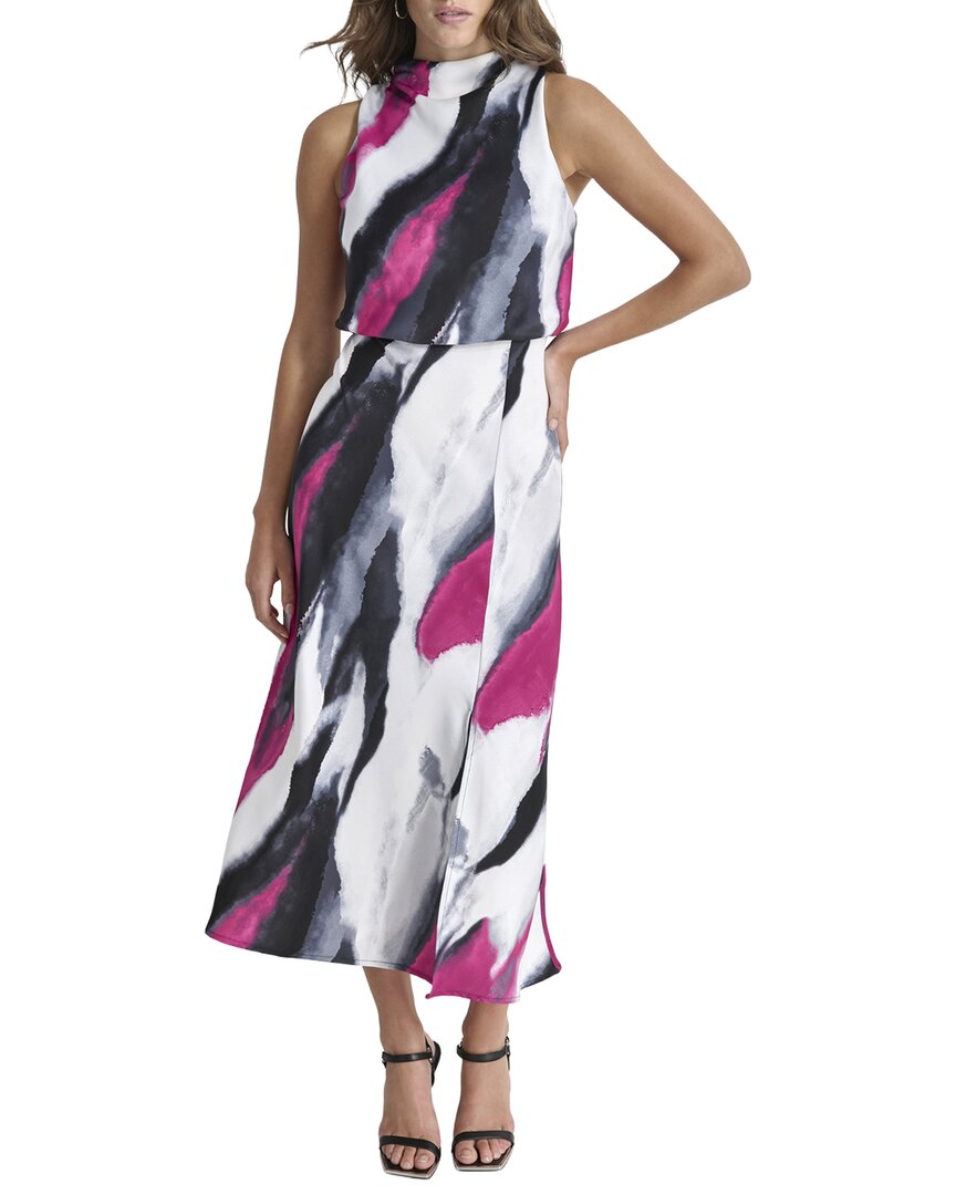 DKNY Drapey Midi Dress