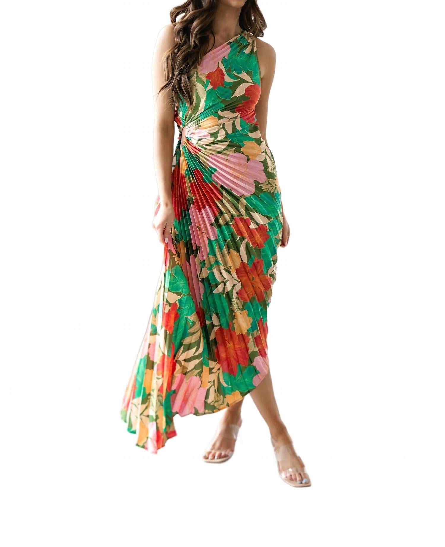 Faith Dress In Green
