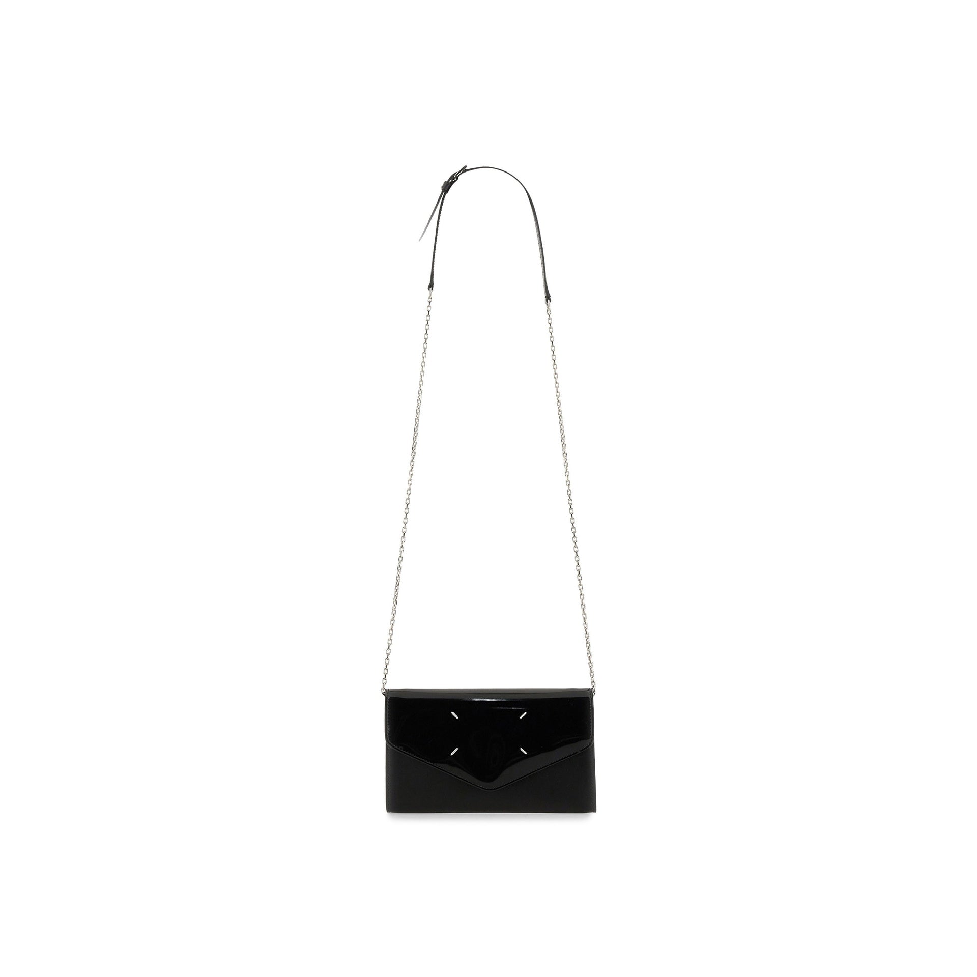 Maison Margiela Four Stiches Leather Chain Wallet Women