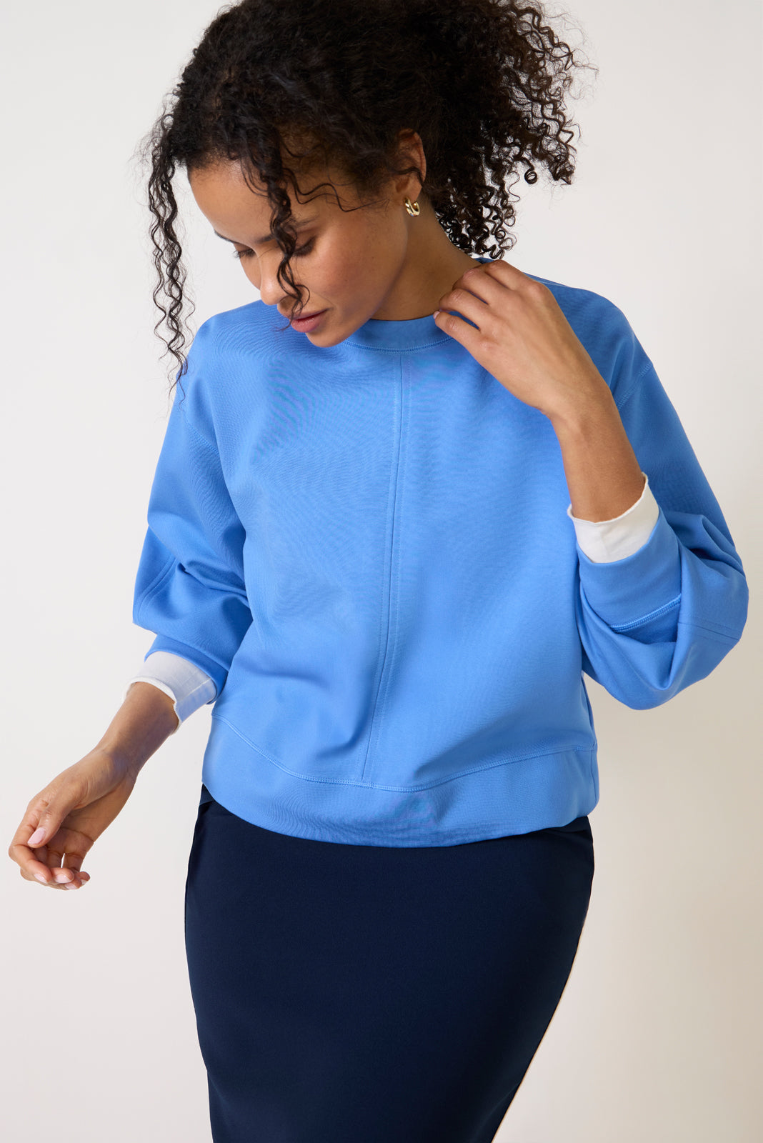 Women's Long Sleeve Crewneck Top
