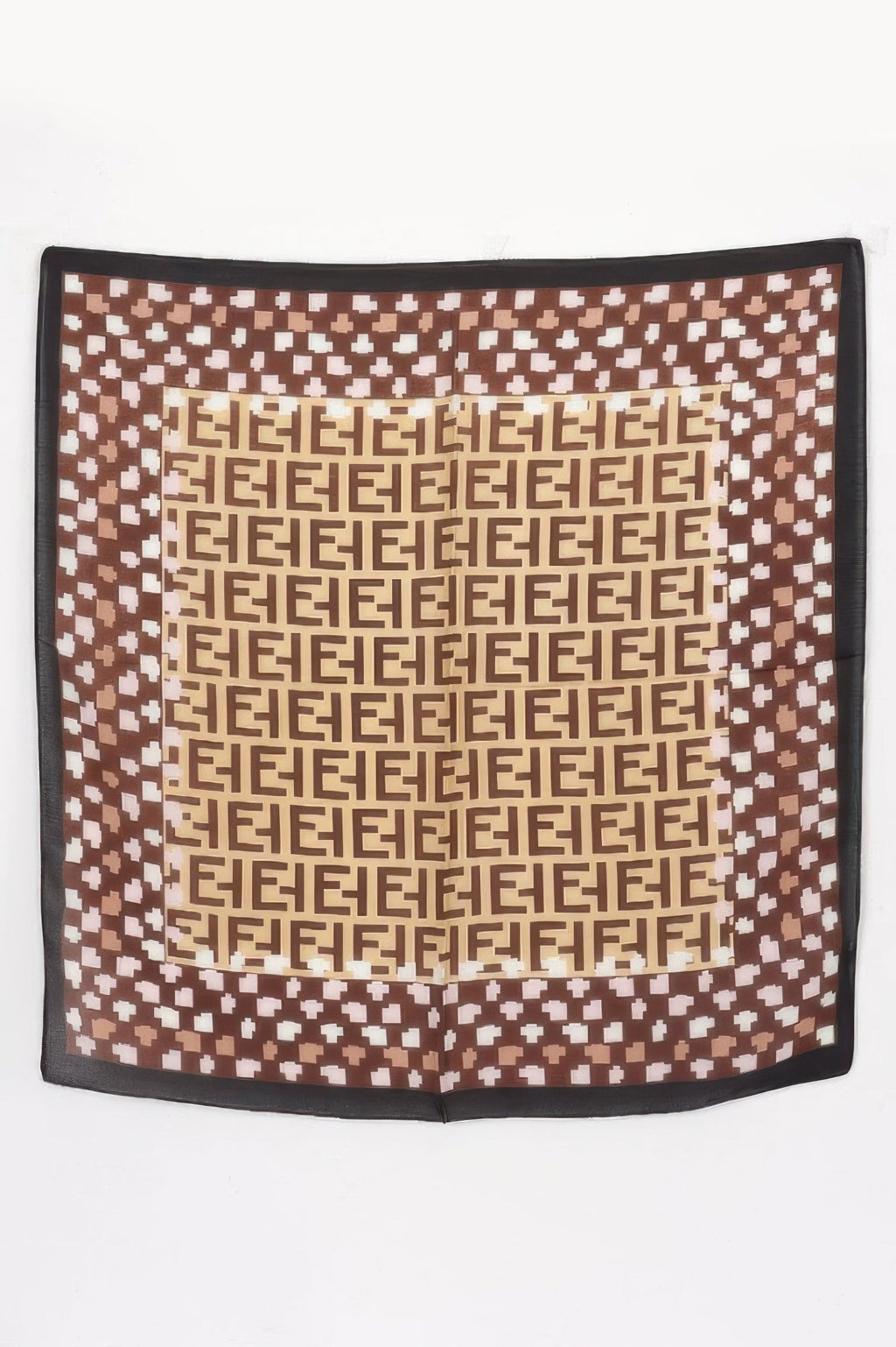 Multi Print Geometric Bandana for Neck or Wrist