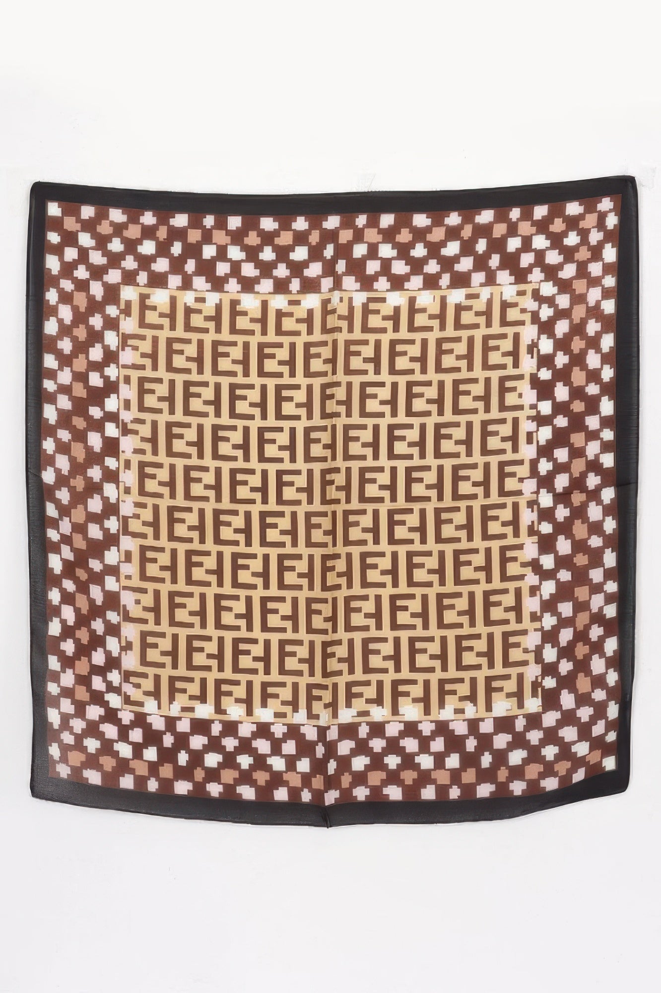 Multi Print Geometric Bandana for Neck or Wrist