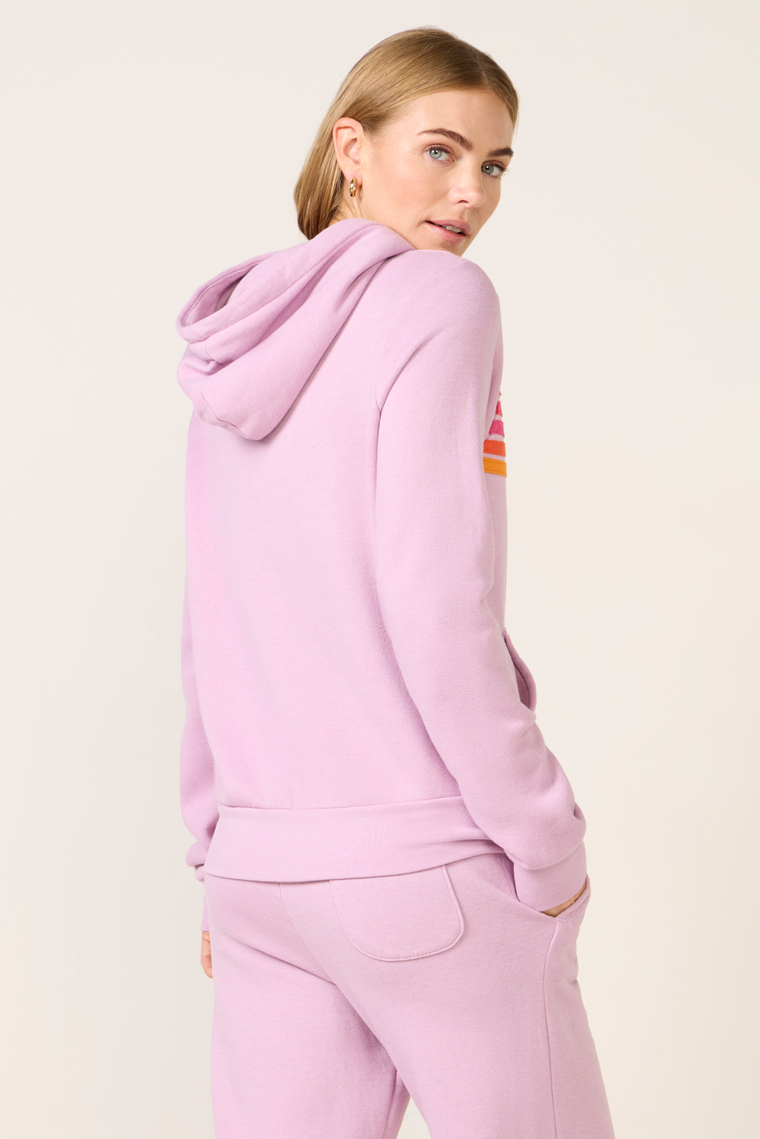 Women's 5 Stripe Zip Hoodie