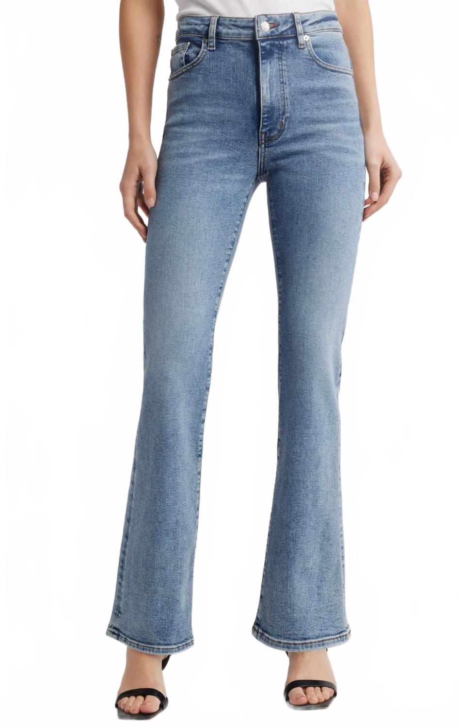 The Reboot High Waist Bootcut Jeans In Crave