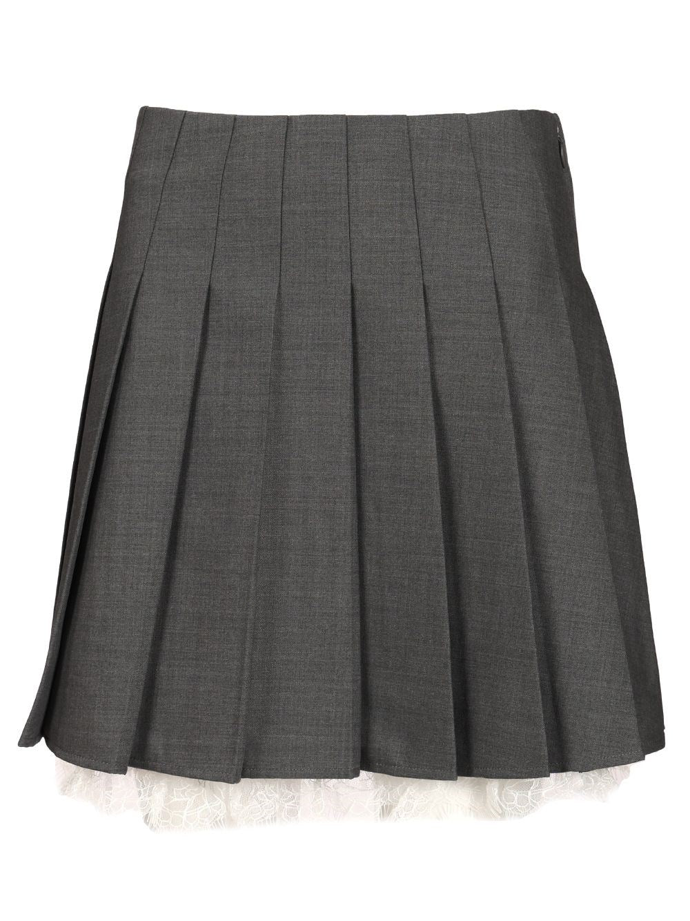 Self-Portrait Women Pleated Miniskirt
