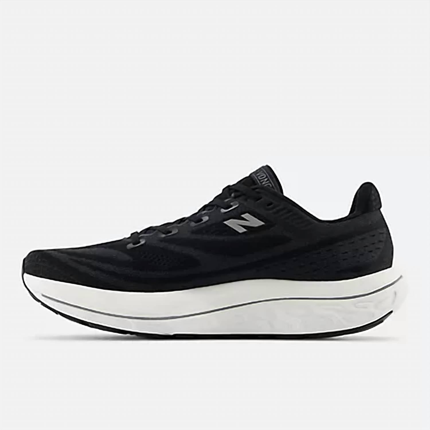 Men's Fresh Foam X Vongo V6 Running Shoes In Black With White