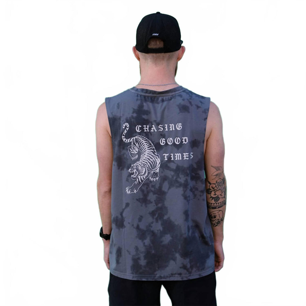 Muscle Tee In Smoked Pearl