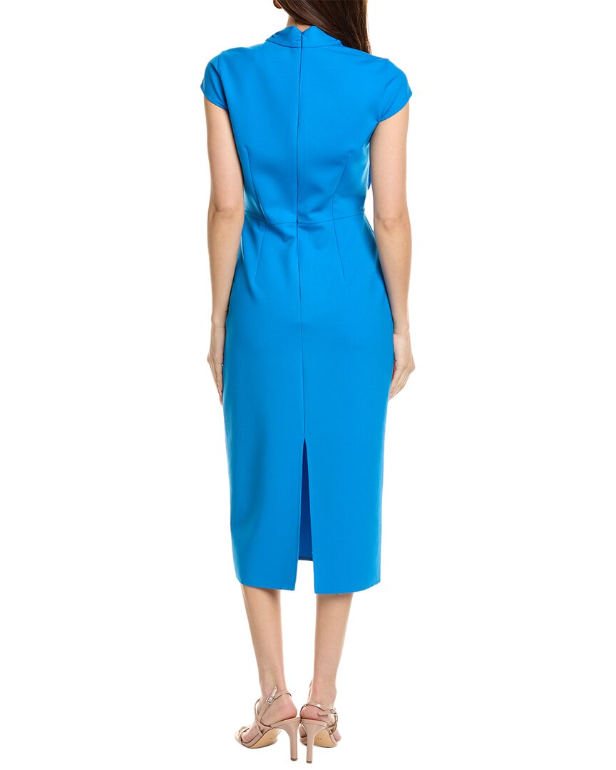 Oscar de la Renta Sheath Midi Dress