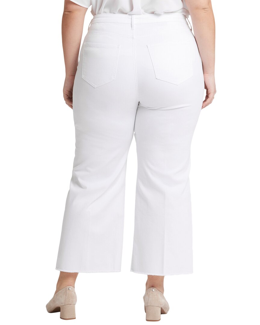 NYDJ Plus Teresa Optic White Ankle Crop Jean