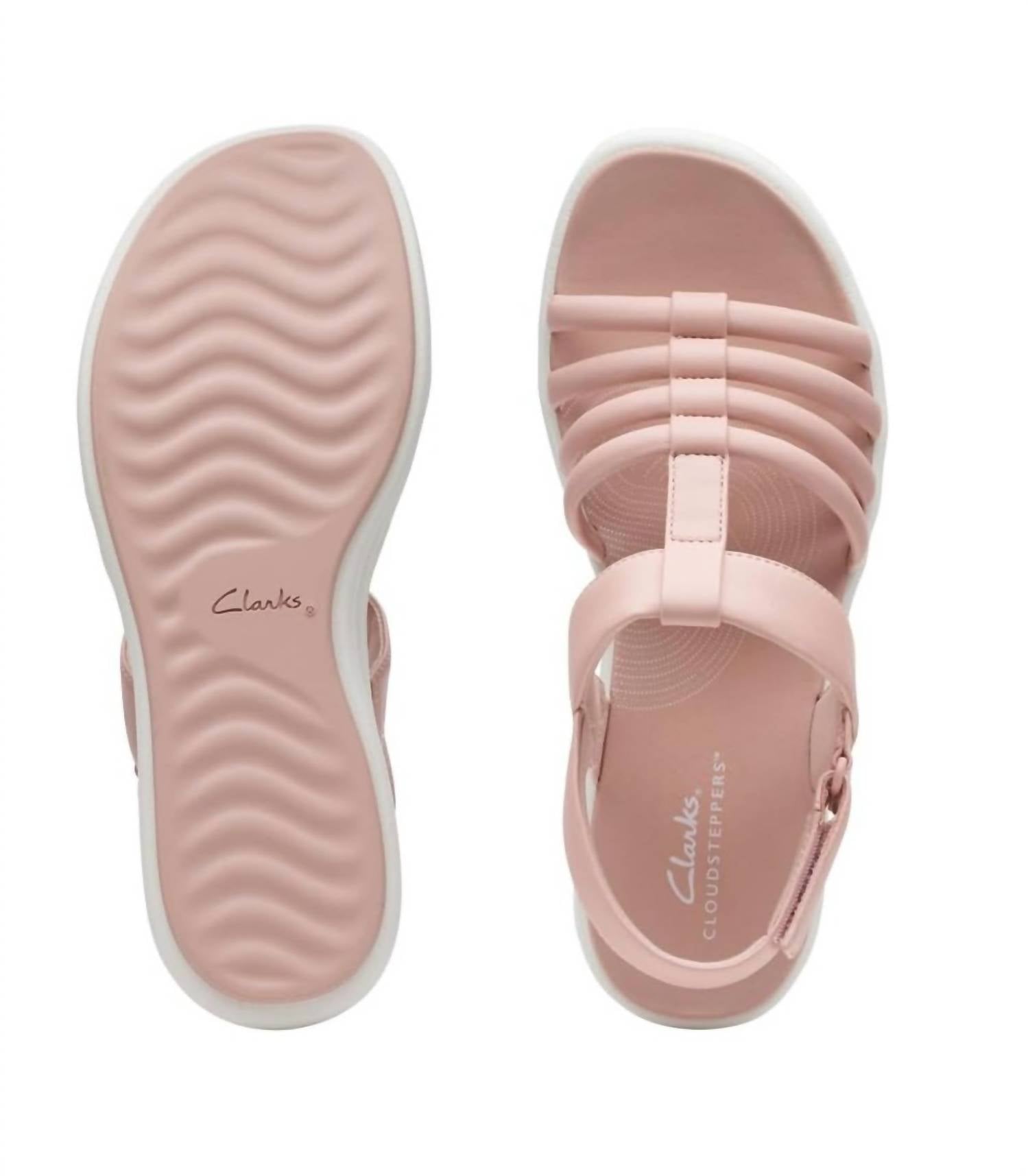 Women's Drift Ease Sandal In Taupe Synthetic
