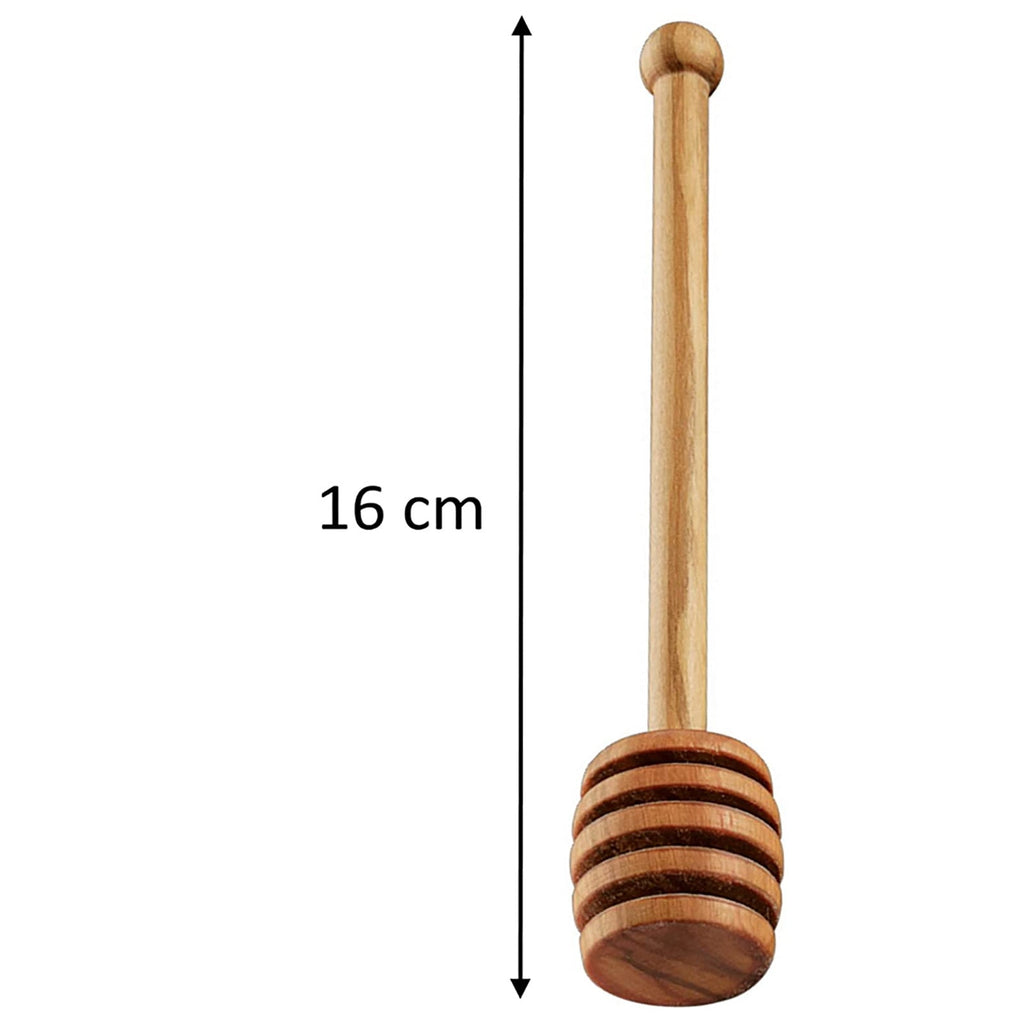 Cilio Toscana Olivewood Honey Dipper, 6.8-Inch