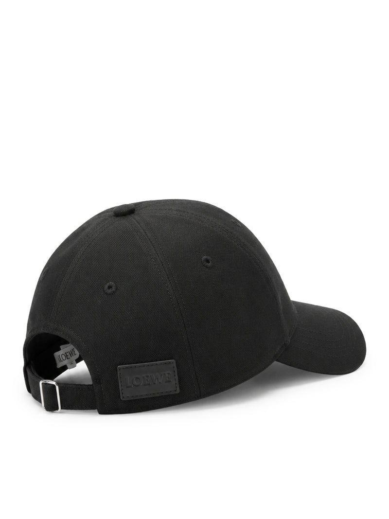 Loewe X Paula`S Ibiza Men Canvas Hat With Embroidery On The Front
