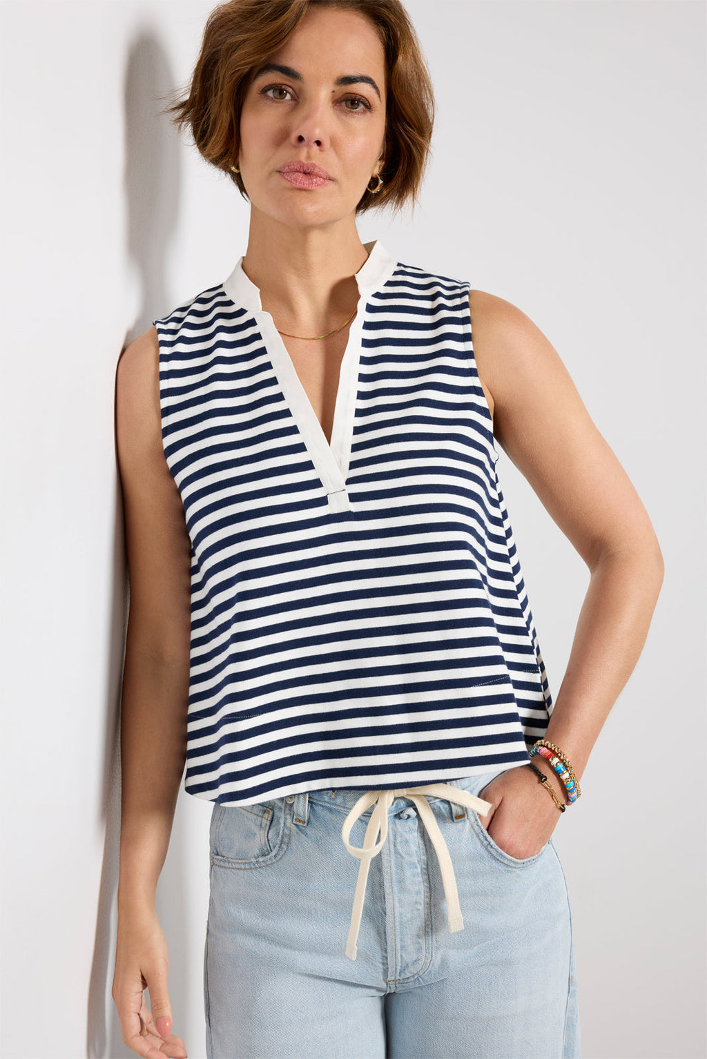 Women's Emmryn Crop Swing Tank Top