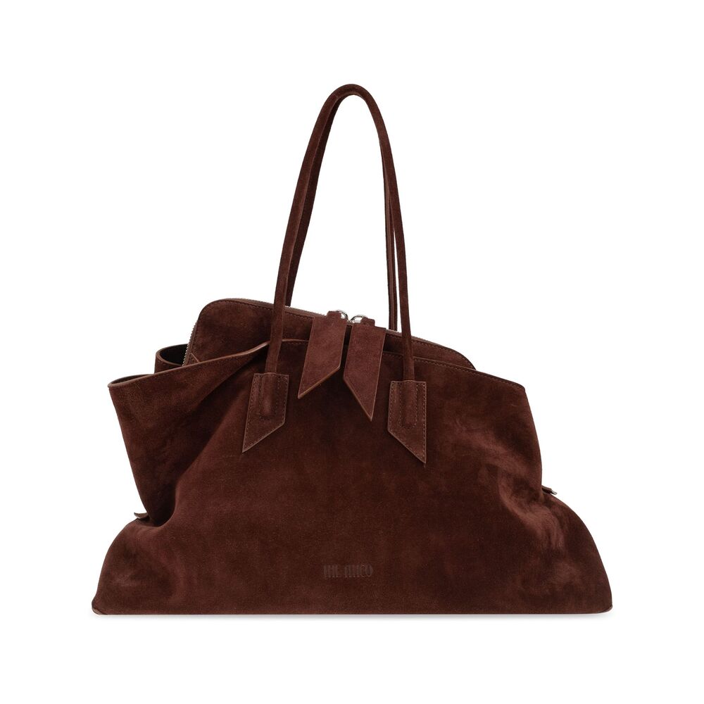 The Attico Brown Tote Bags Women