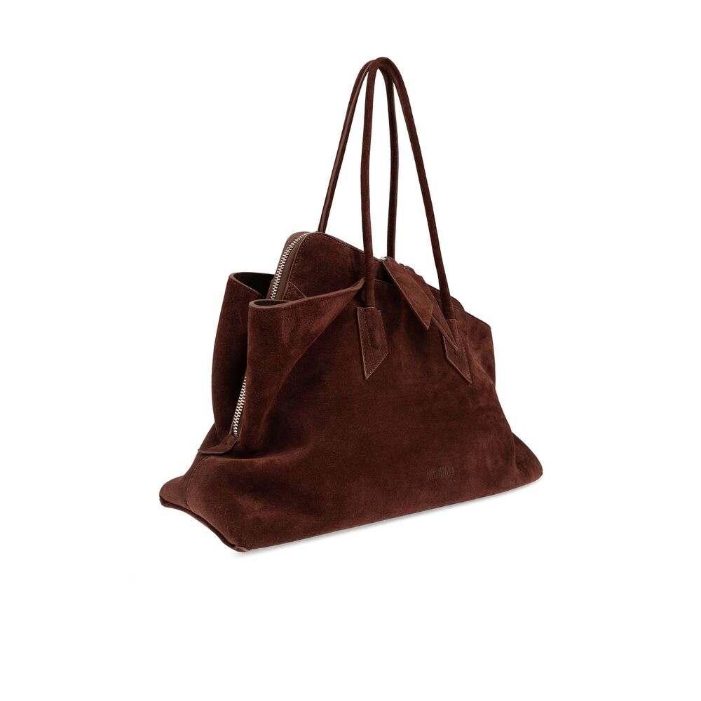 The Attico Brown Tote Bags Women