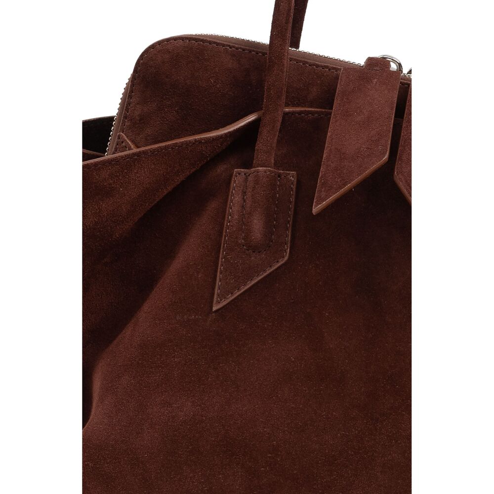 The Attico Brown Tote Bags Women
