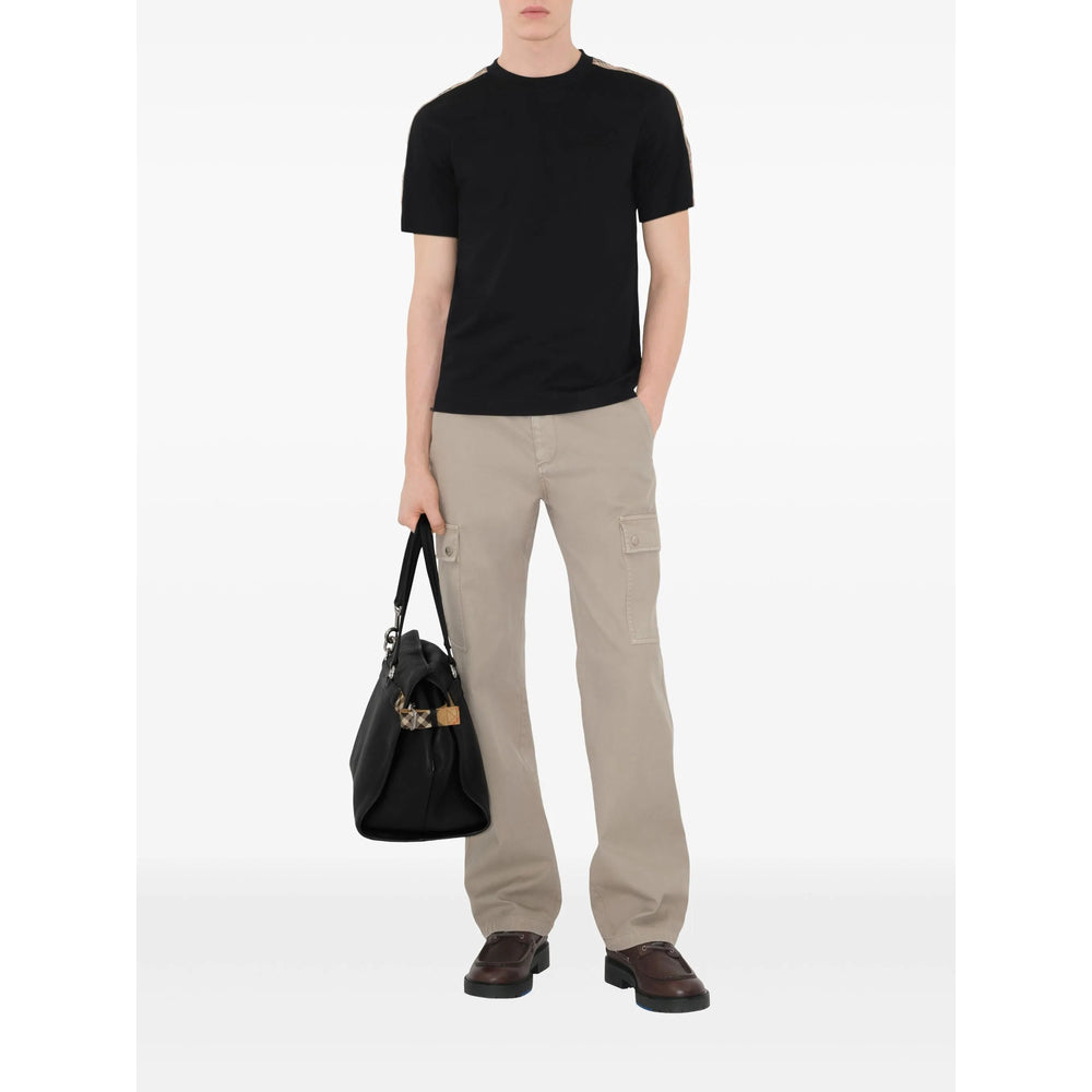 Burberry Black T-Shirts & Vests - T-Shirts Men
