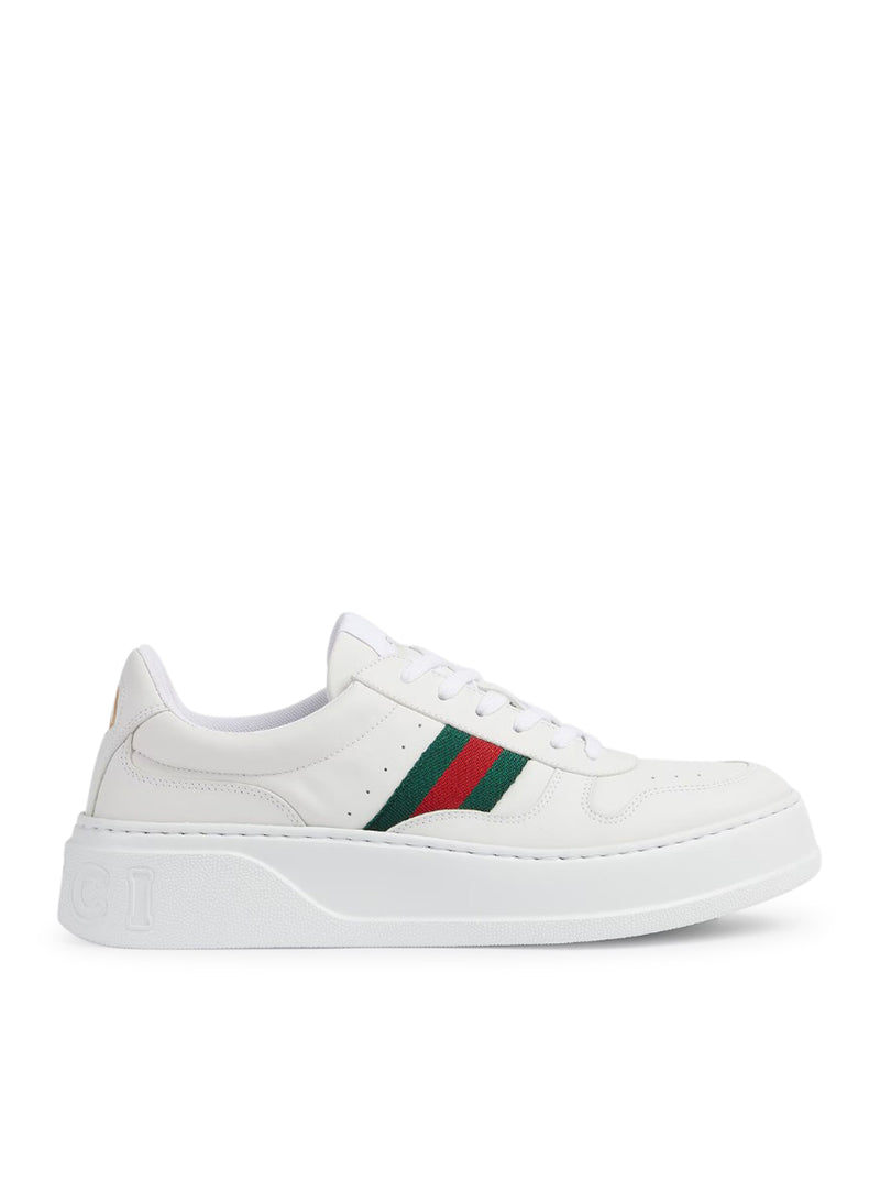 Gucci Men Dali Soft Leather Sneakers