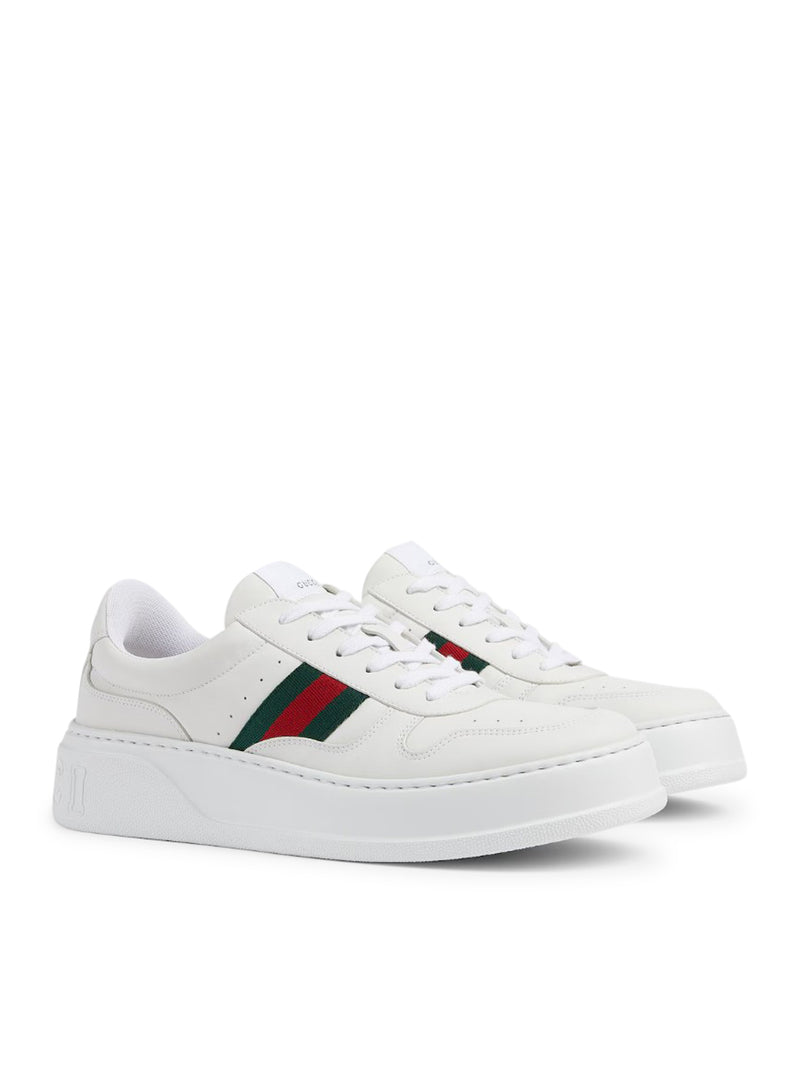 Gucci Men Dali Soft Leather Sneakers
