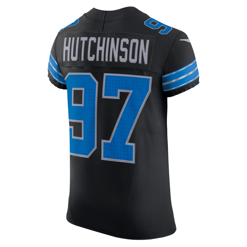 Detroit Lions Aidan Hutchinson Black Alternate Vapor F.U.S.E. Elite Jersey